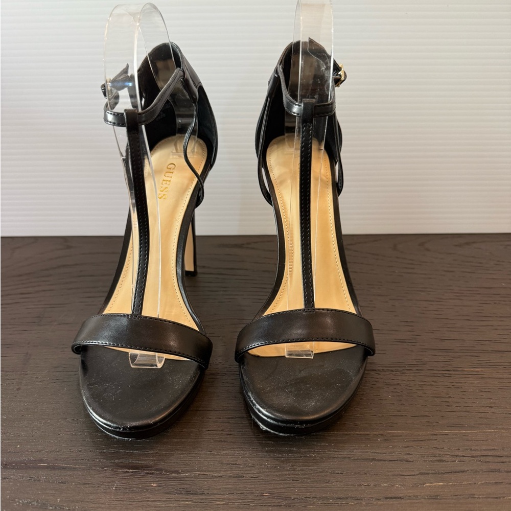 Guess Black Heels Elegant and Versatile
